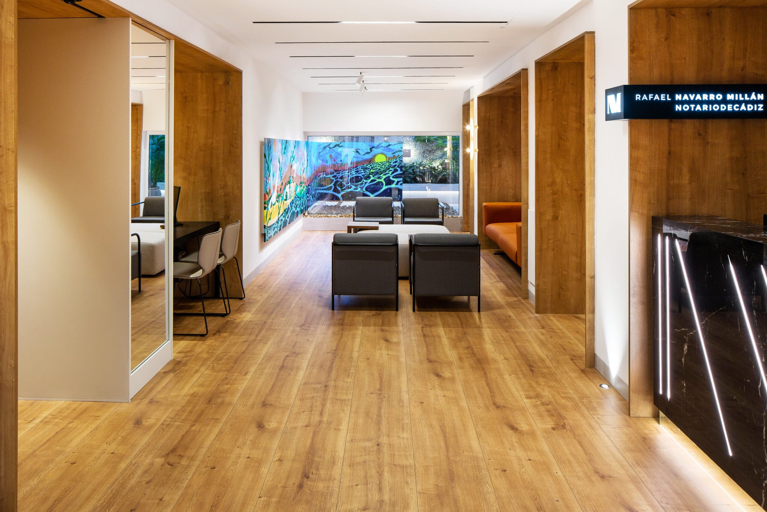 Arquitectura e interiorismo Notaría Rafael Navarro